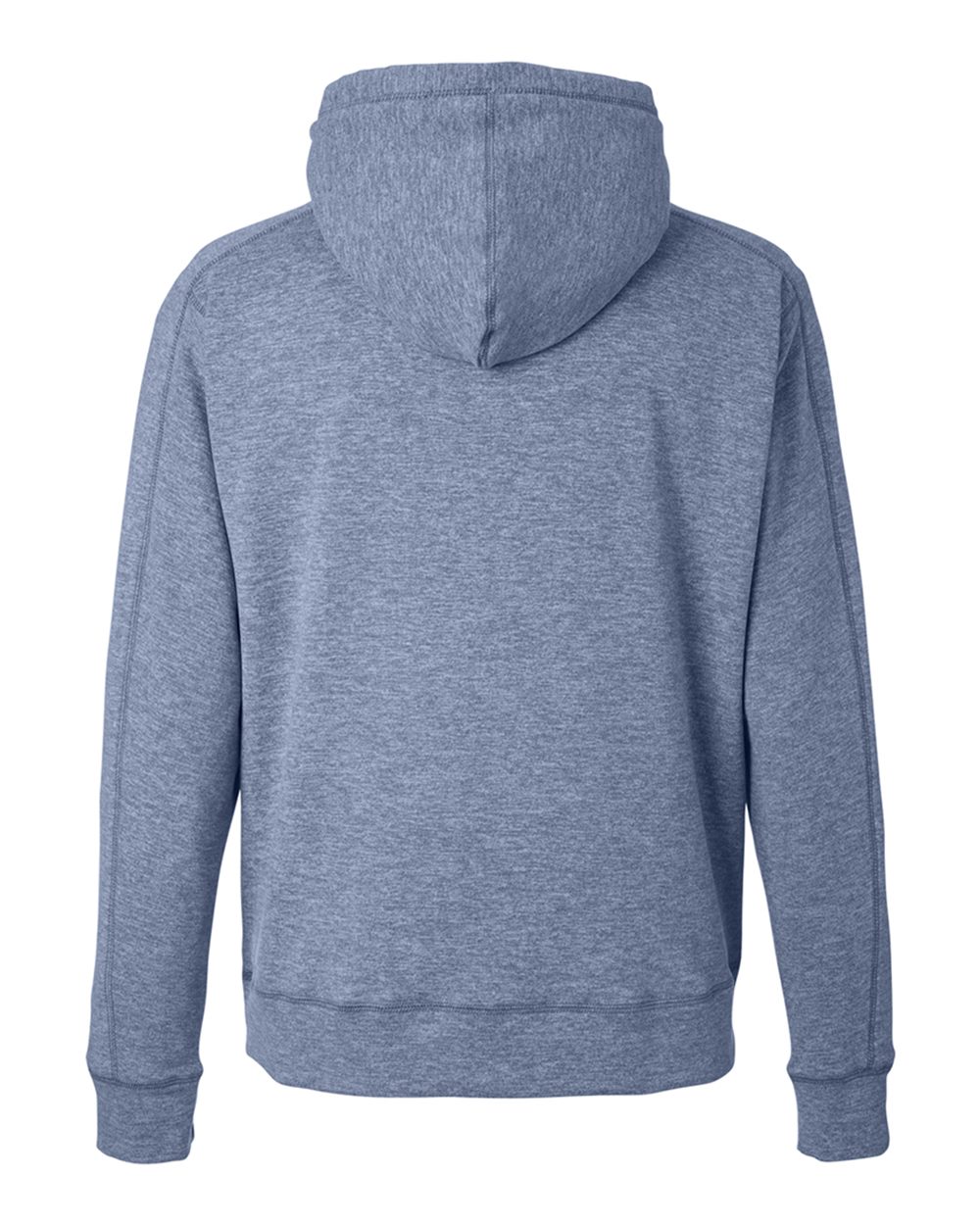 Front View of Electric Midnight Electric Fleece Hooded Sweatshirt - 8740