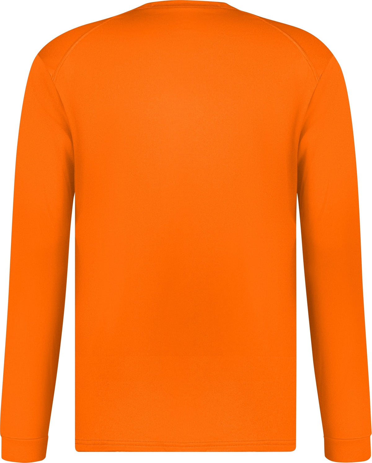 Rear View of ELECTRIC ORANGE B-CORE L/S TEE