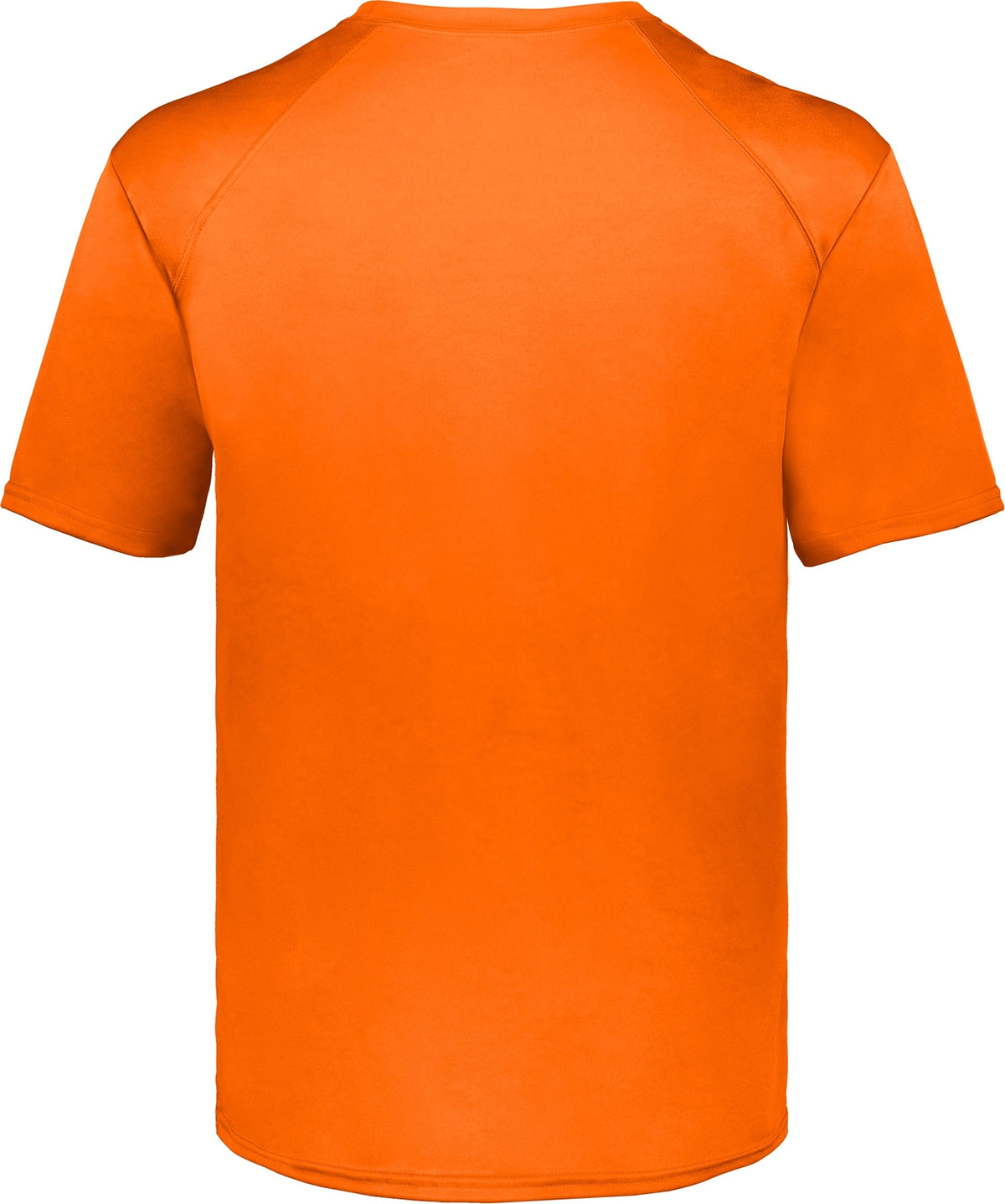 Rear View of ELECTRIC ORANGE B-CORE TEE