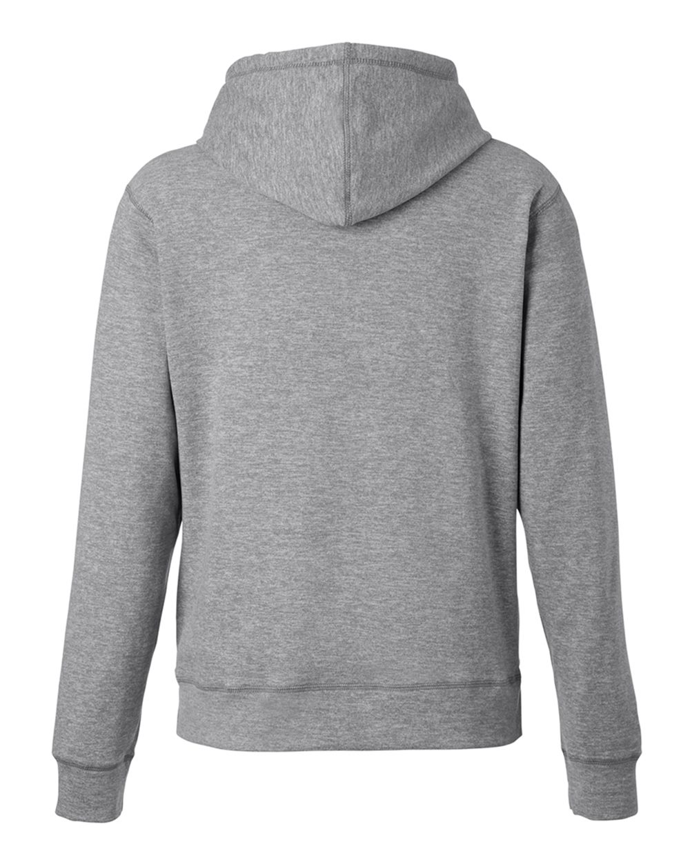 Front View of Electric Slate Women's Electric Fleece Hooded Sweatshirt - 8742