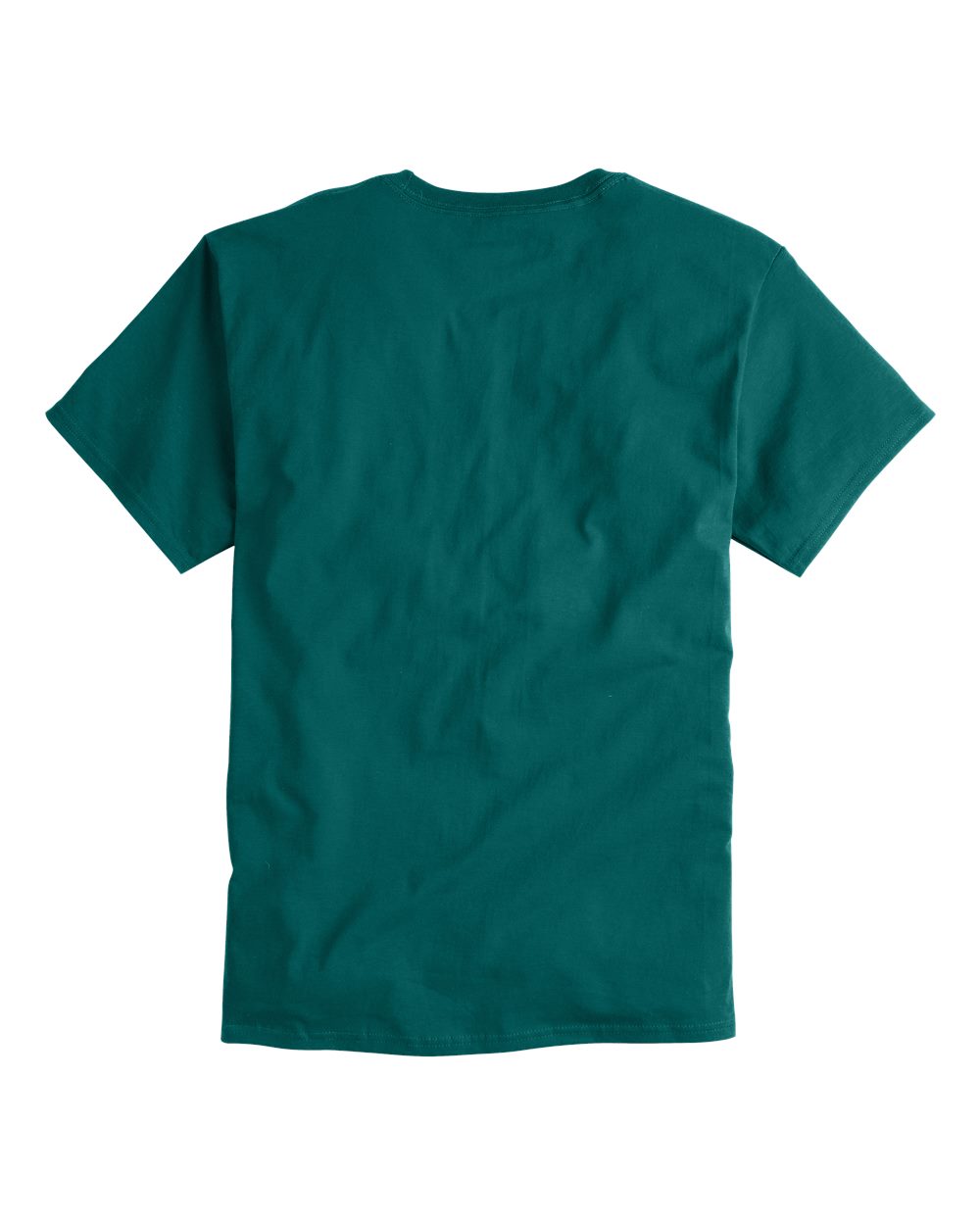 Front View of Emerald Green T-Shirt - T425