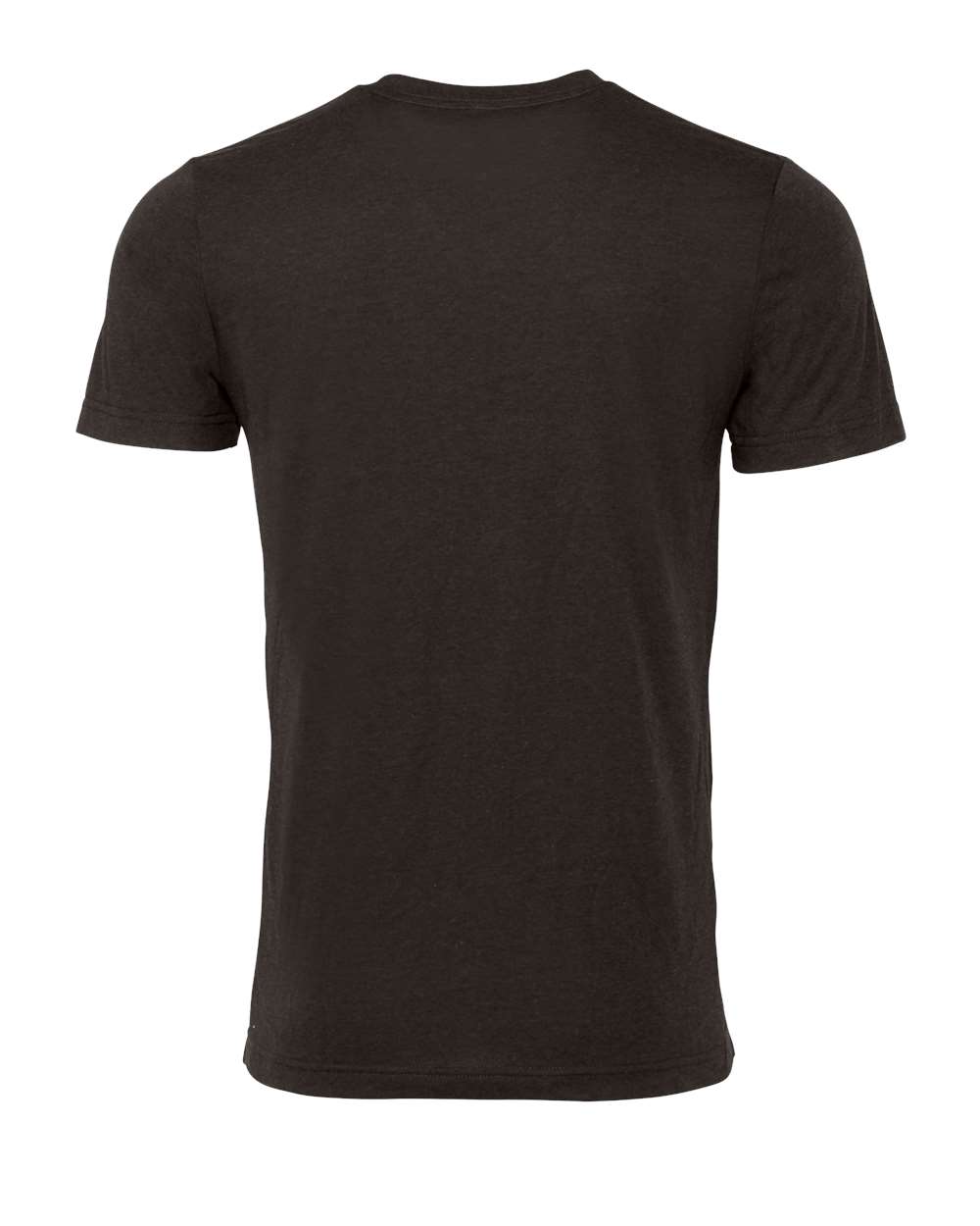 Front View of Espresso Triblend Triblend Tee - 3413