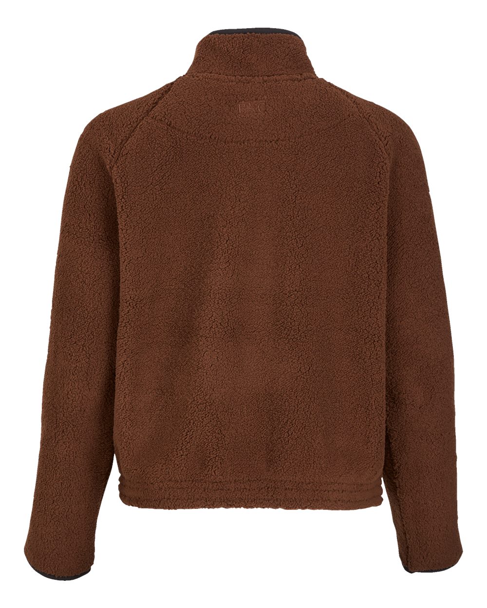 Front View of Espresso Women's Everest Half-Zip Pullover - BW8501