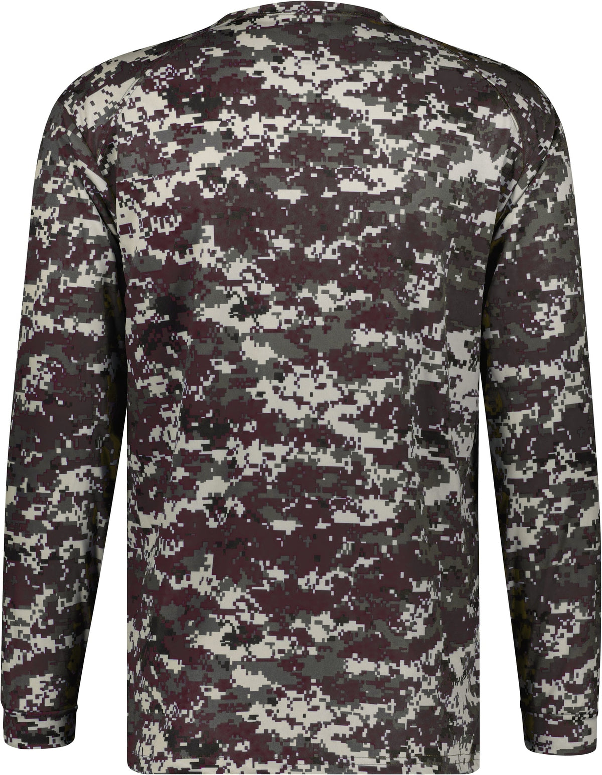 Rear View of F052 DIGITAL L/S TEE