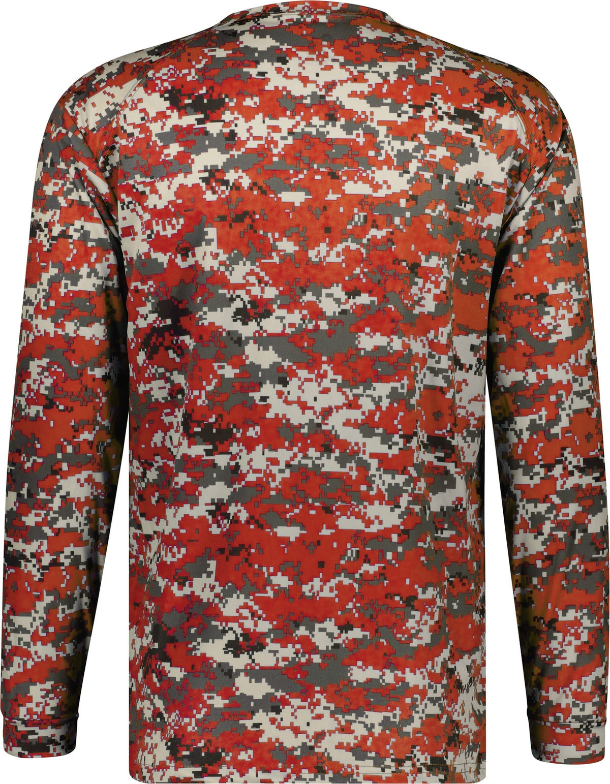 Rear View of F053 DIGITAL L/S TEE