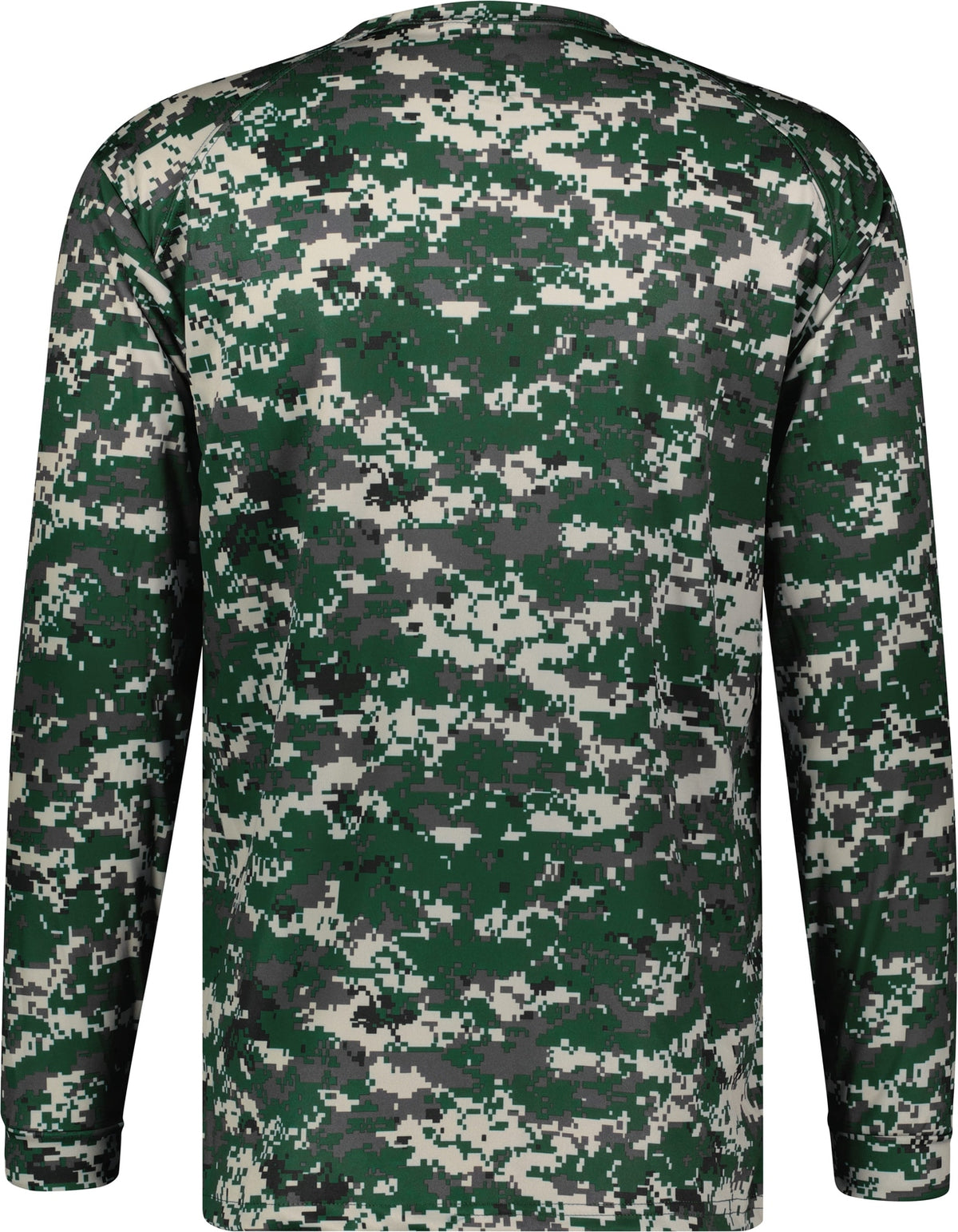 Rear View of F055 DIGITAL L/S TEE