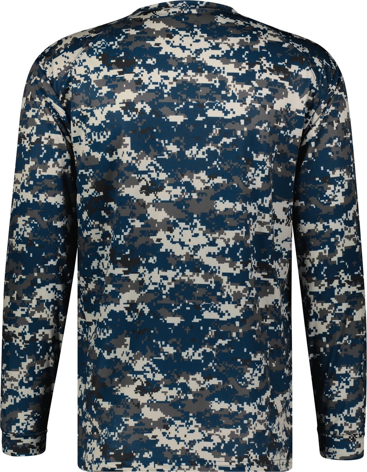 Rear View of F058 DIGITAL L/S TEE