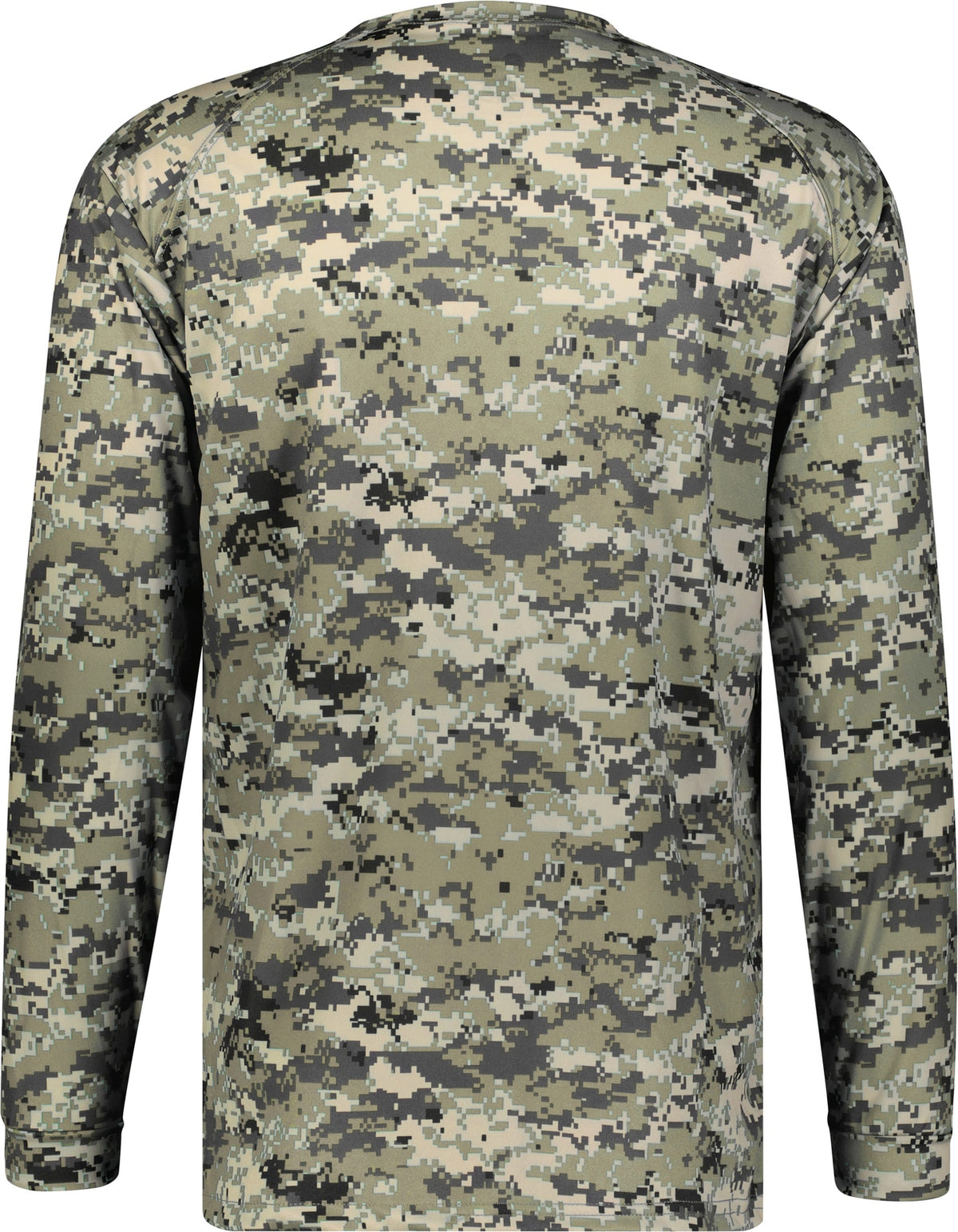 Rear View of F062 DIGITAL L/S TEE