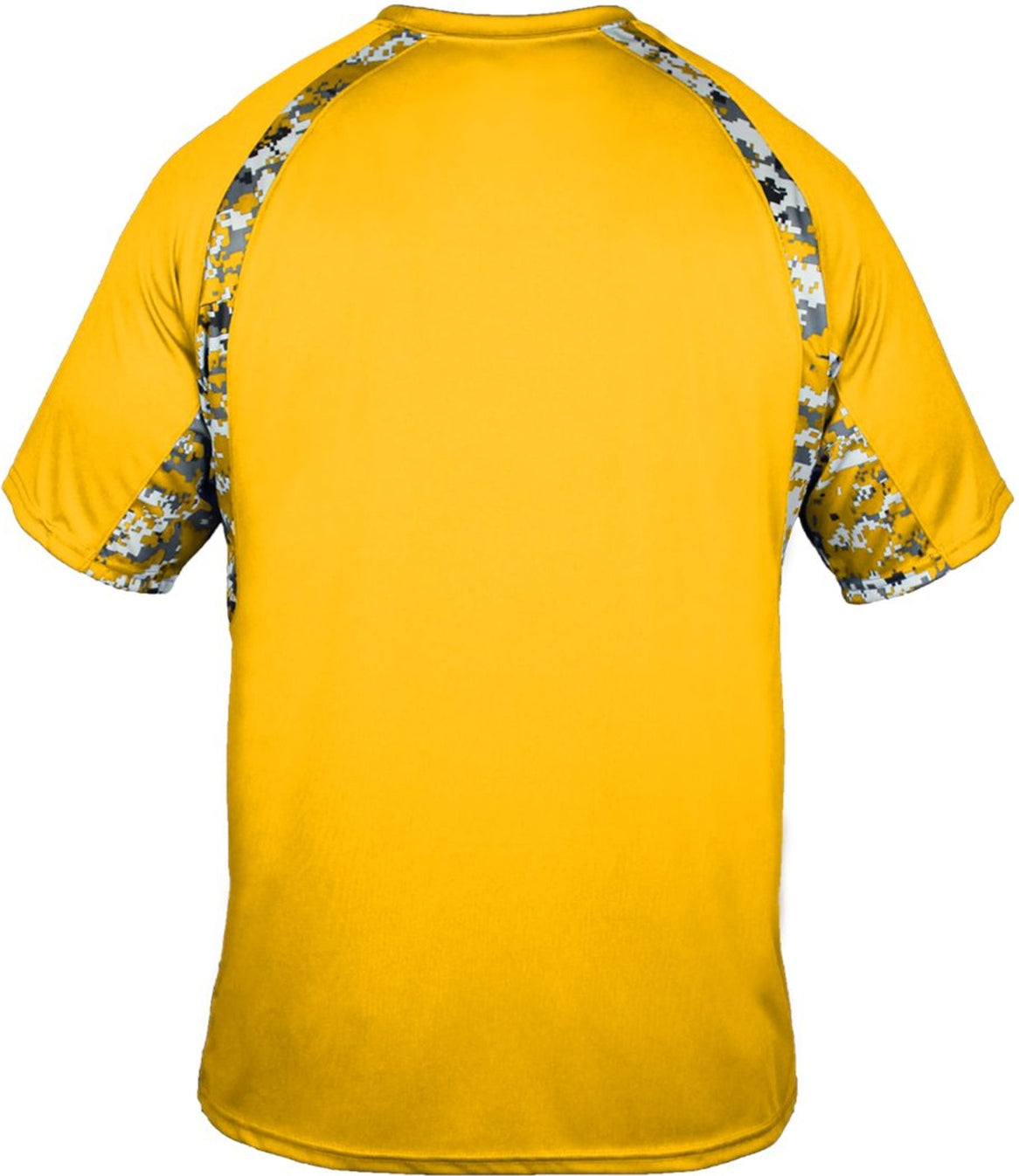 Rear View of F082 DIGITAL HOOK TEE