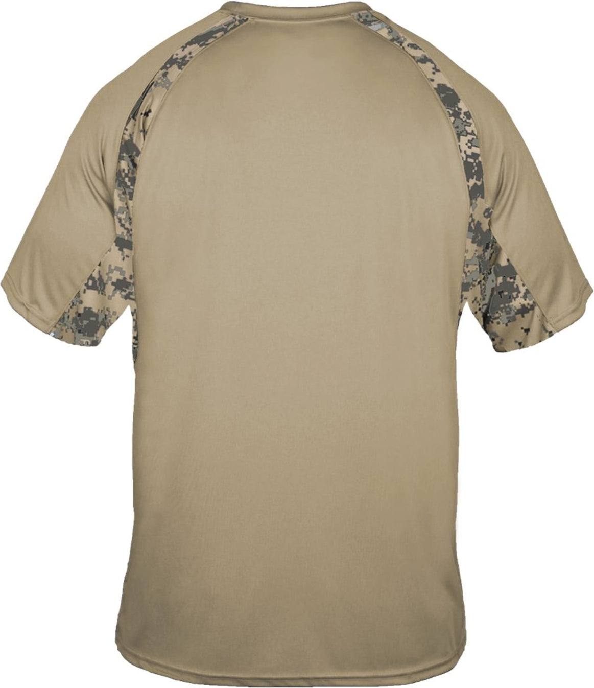 Rear View of F086 DIGITAL HOOK TEE