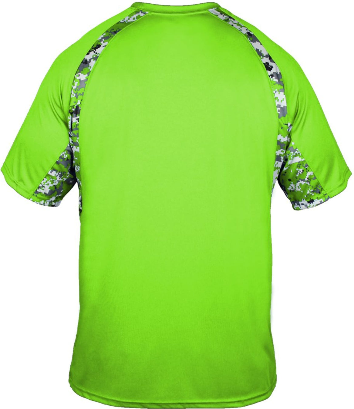 Rear View of F088 DIGITAL HOOK TEE