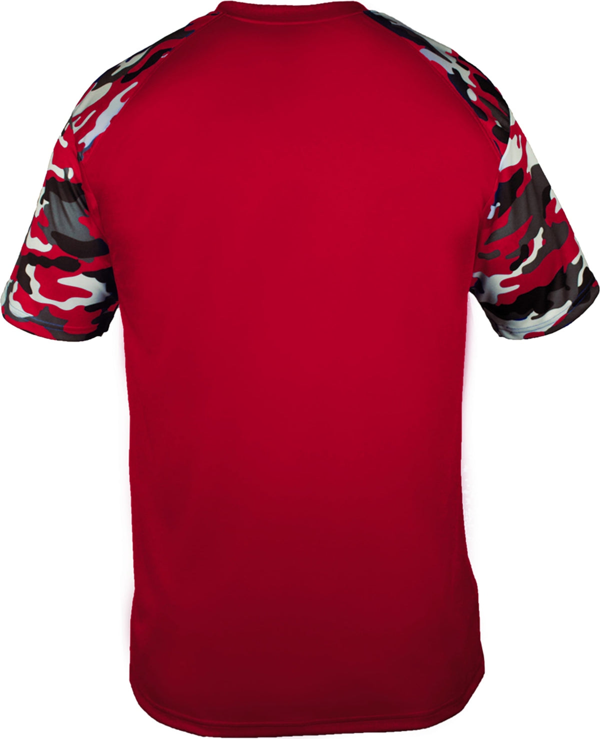 Rear View of F110 CAMO SPORT TEE
