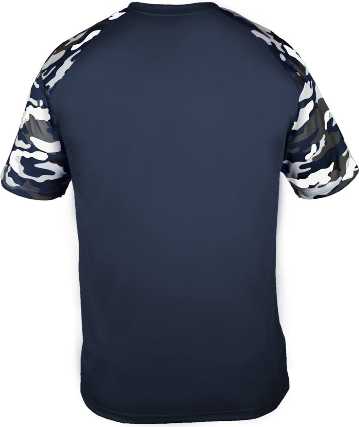 Rear View of F115 CAMO SPORT TEE