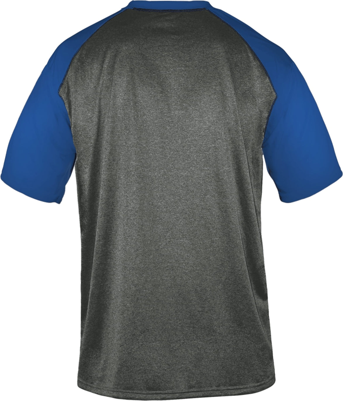 Rear View of F185 SPORT HEATHER TEE