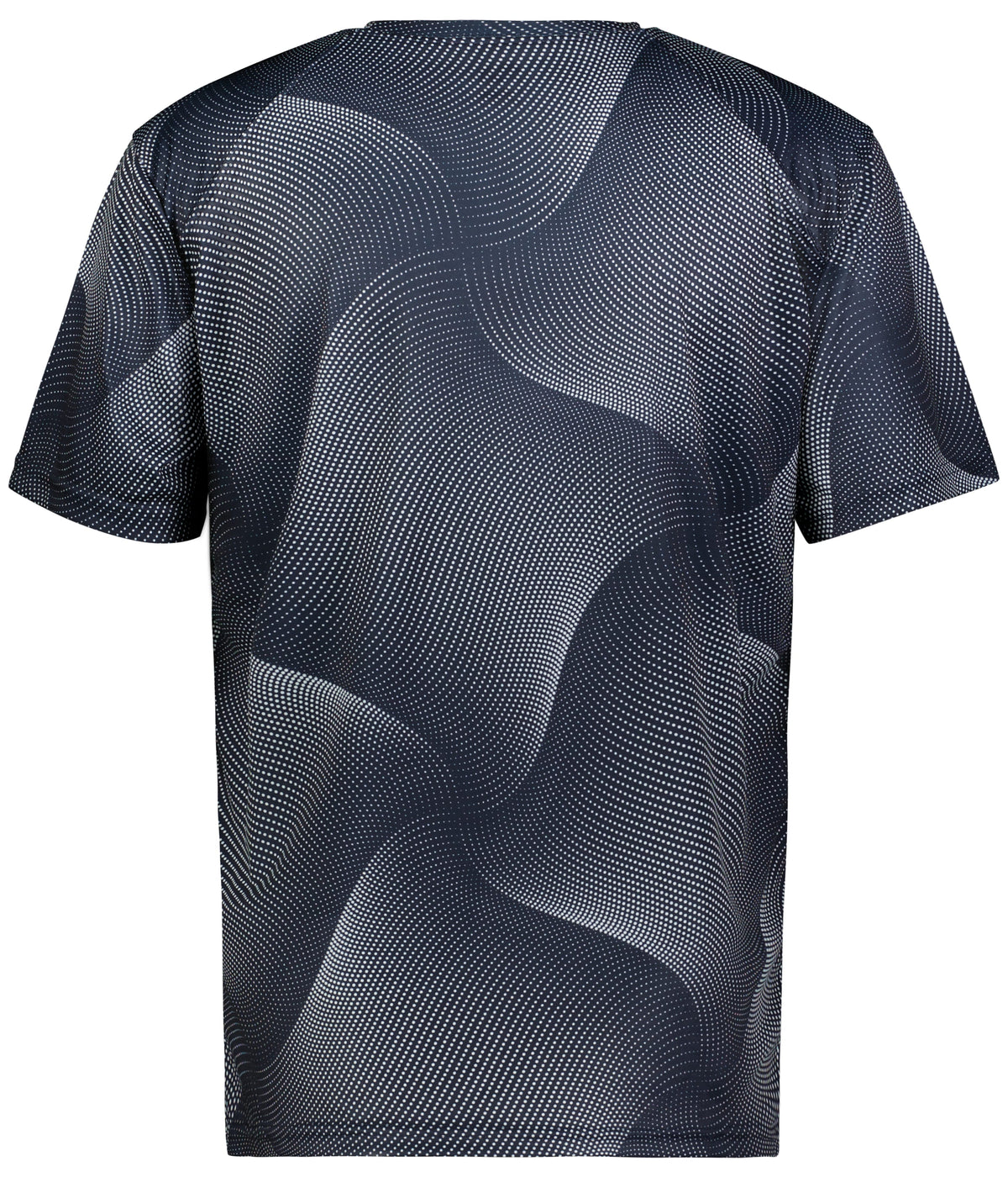 Rear View of F783 YOUTH WARP TEE