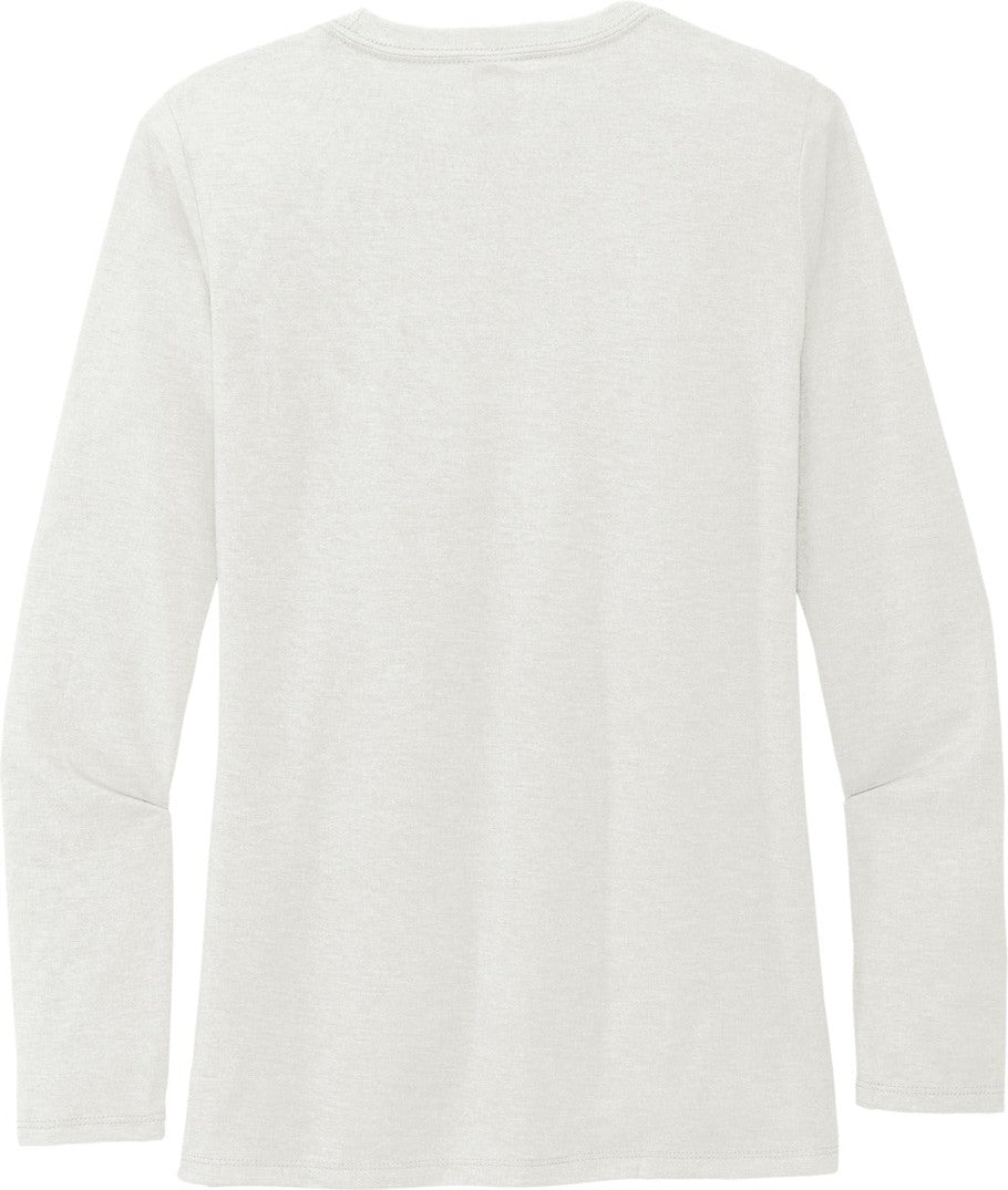 Front View of Fairly White Allmade Women's Tri-Blend Long Sleeve Tee AL6008
