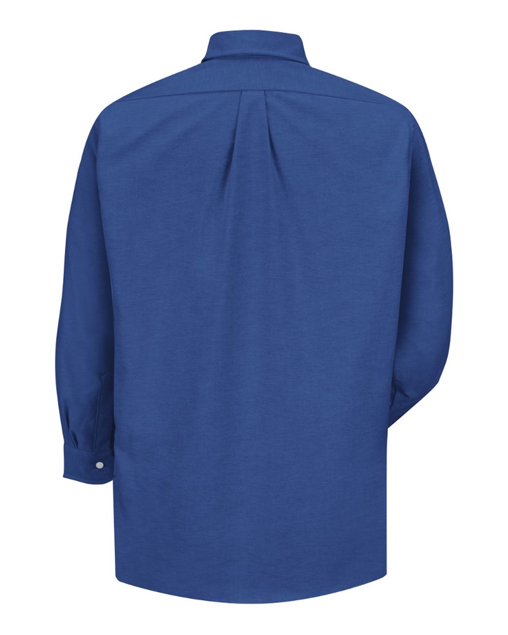 Rear View of FB-French Blue 38 Executive Oxford Dress Shirt - SR70