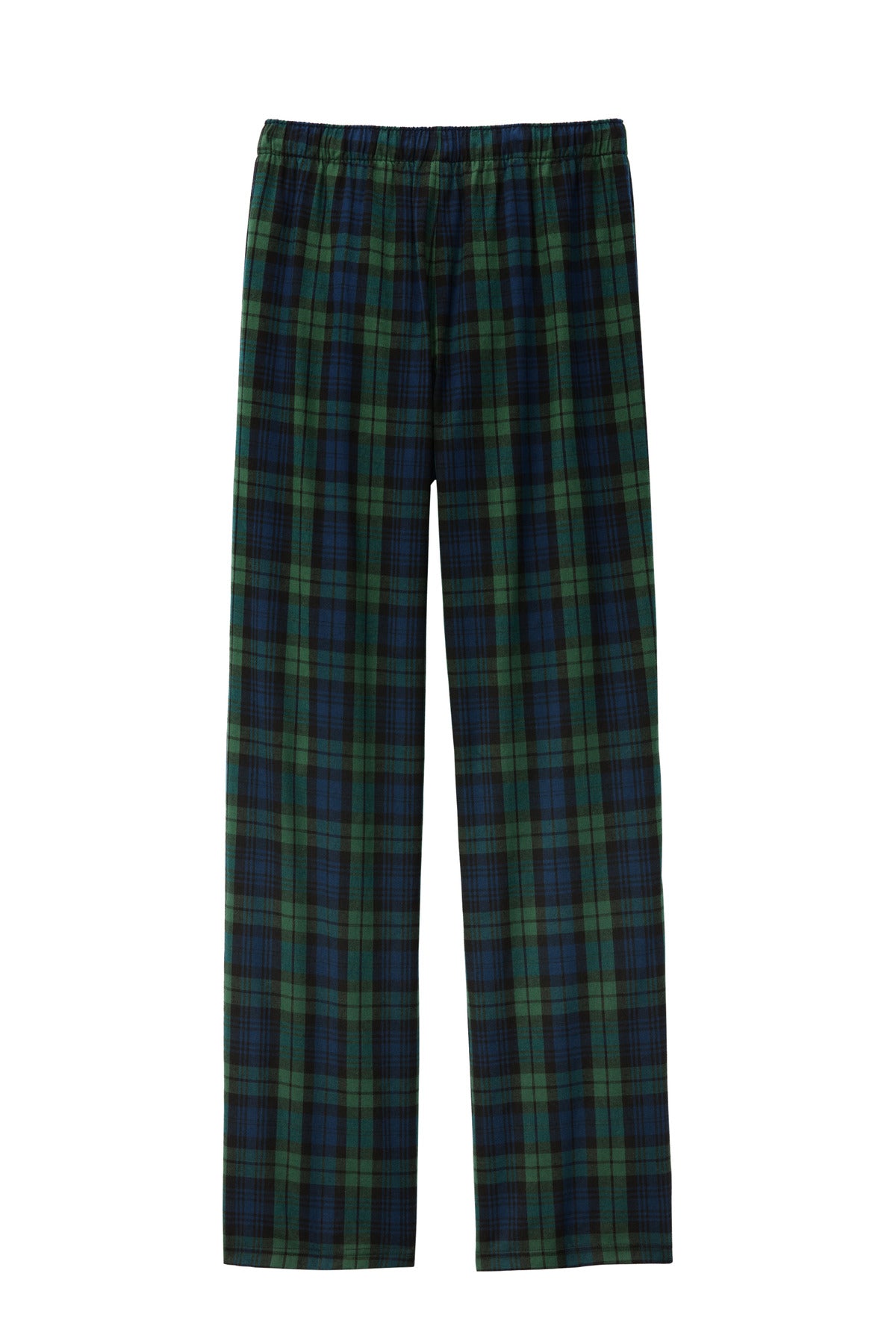Front View of FGn/TNvBWP District Flannel Plaid Pant. DT1800