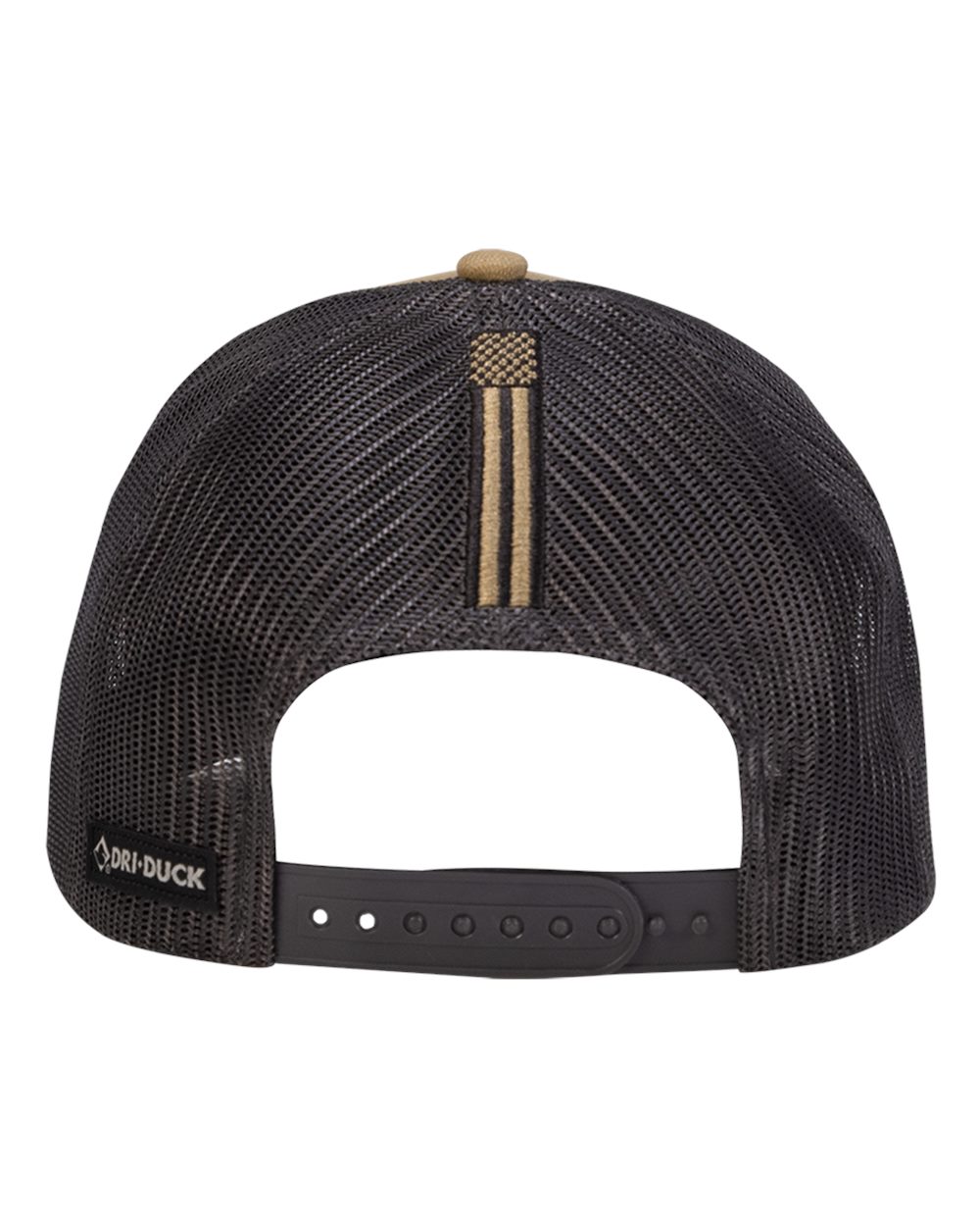 Front View of Field Khaki Honor Flag Cap - 3372