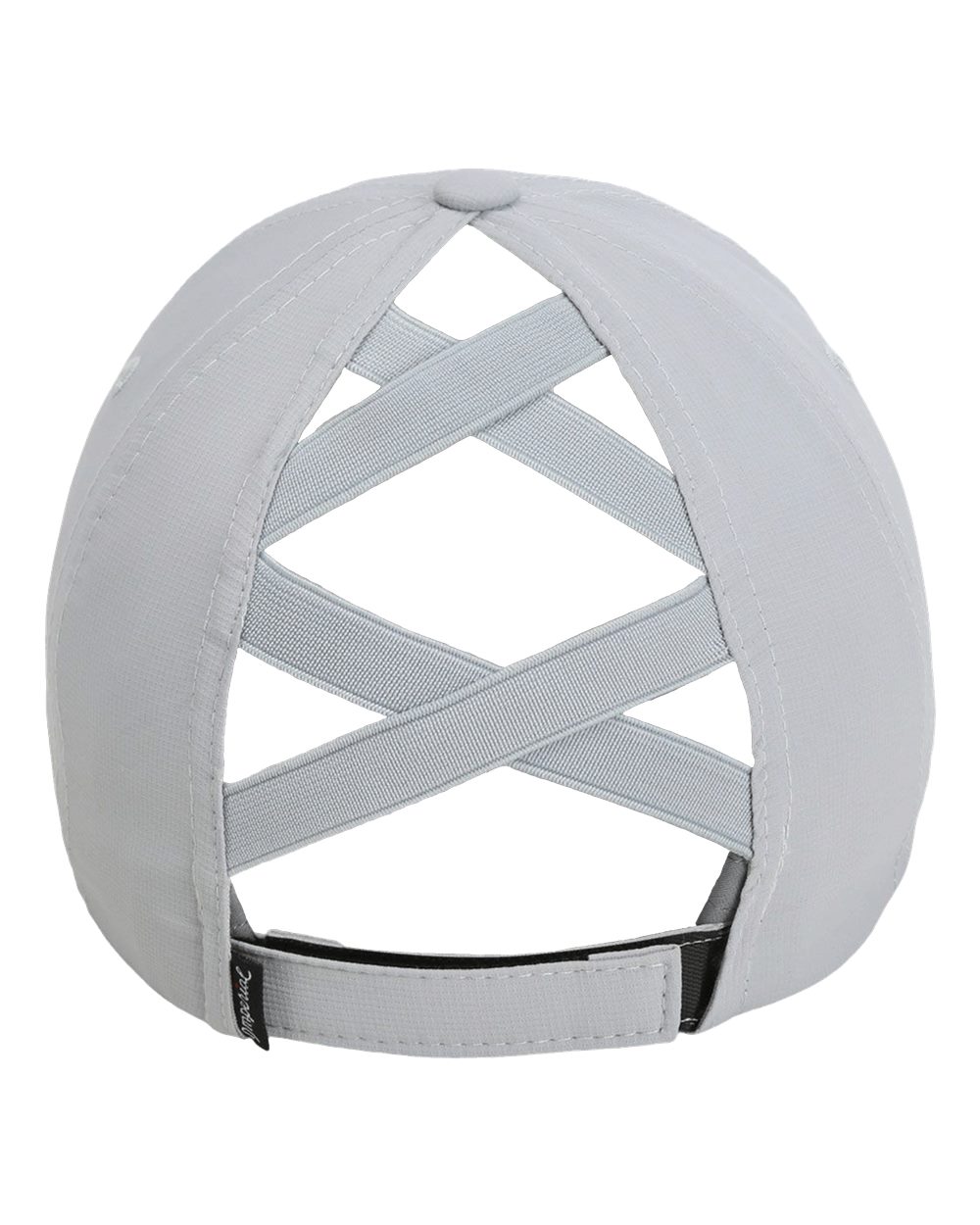 Front View of Fog The Hinsen Women's Performance Ponytail Cap - L338