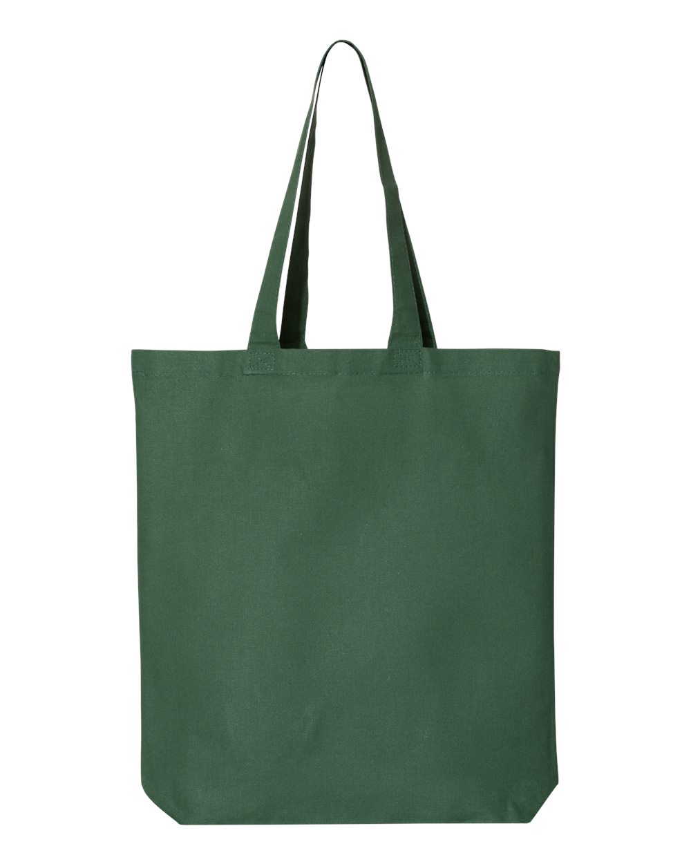 Front View of Forest 12L Economical Tote - QTBG