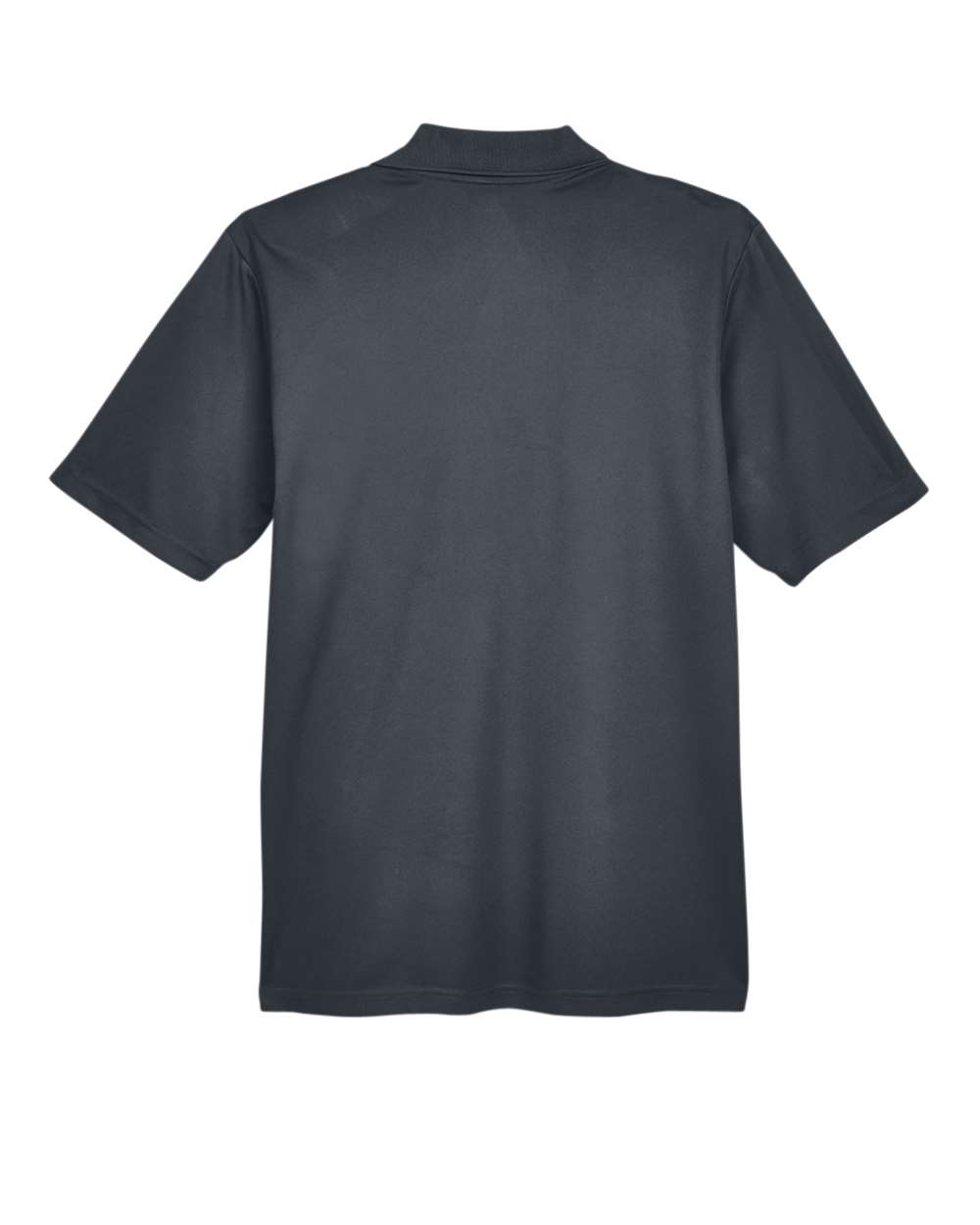 Front View of Forest/ Carbon Men's Balance Colorblock Performance Piqué Polo - CE101
