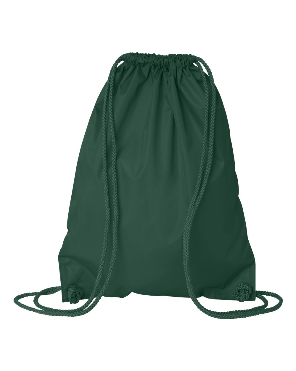 Front View of Forest Drawstring Pack with DUROcord - 8881