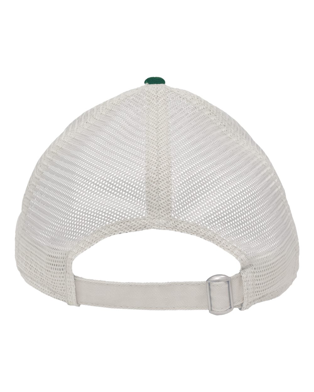 Front View of Forest Green/ Stone Mesh Dad Hat Fit - SP1750