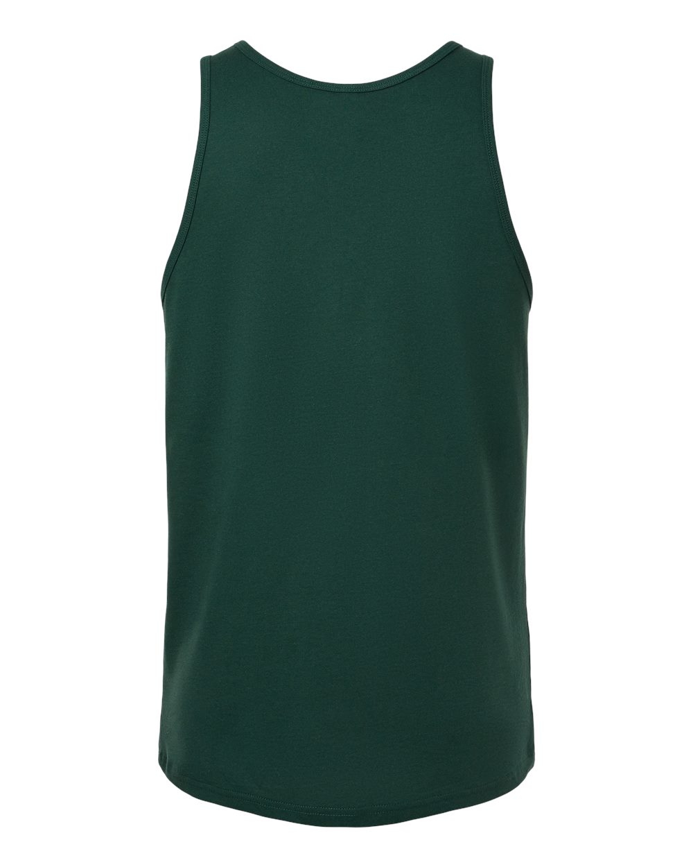 Rear View of Forest Jersey Tank - 3480