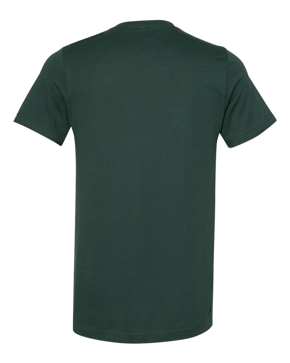 Front View of Forest Jersey V-Neck Tee - 3005