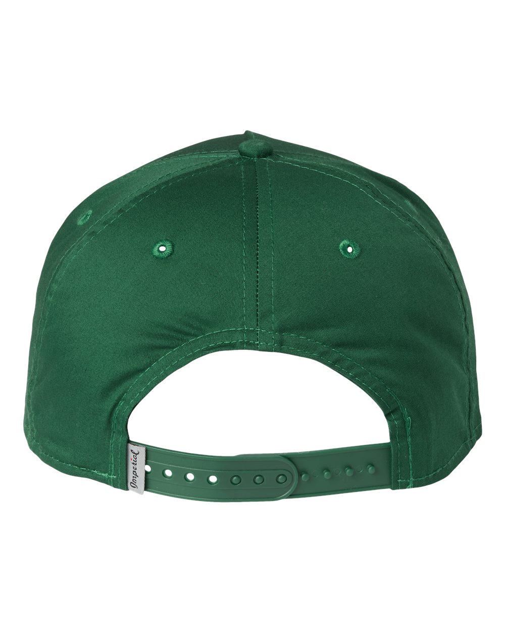 Rear View of Forest/ White The Barnes Cap - 5056