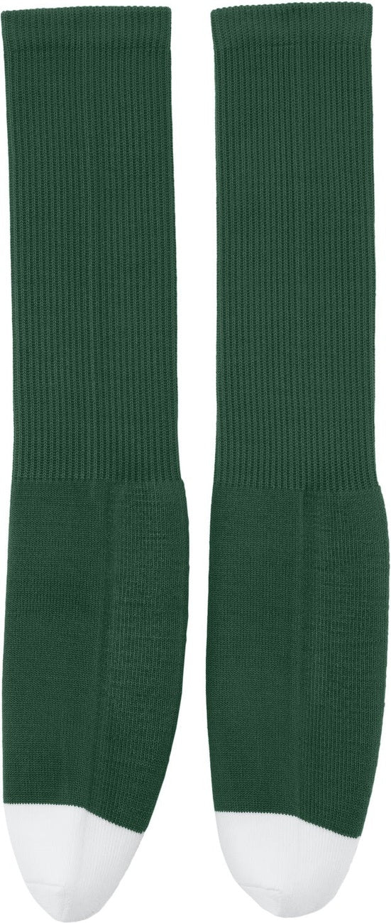 Front View of ForestGrn Sport-Tek All Sport OTC Socks STA05