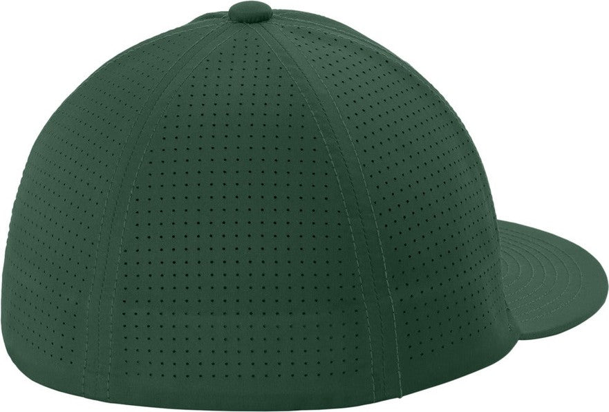Rear View of ForestGrn Sport-Tek Pro-Cut Stretch-Tek Cap STC64