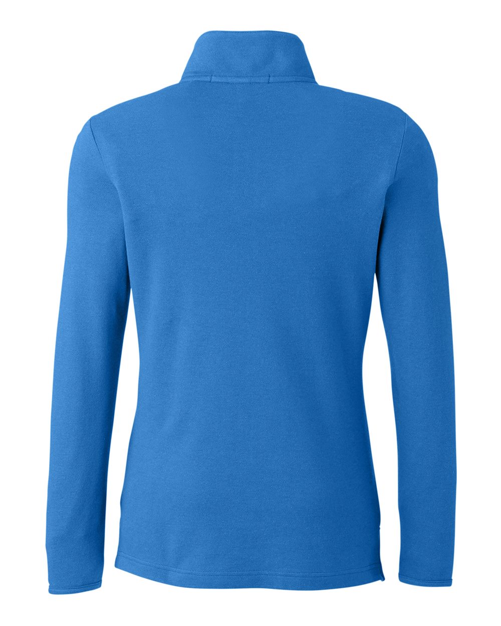 Front View of French Blue Women's New Classics® Performance Quarter-Zip Pullover - DG400W