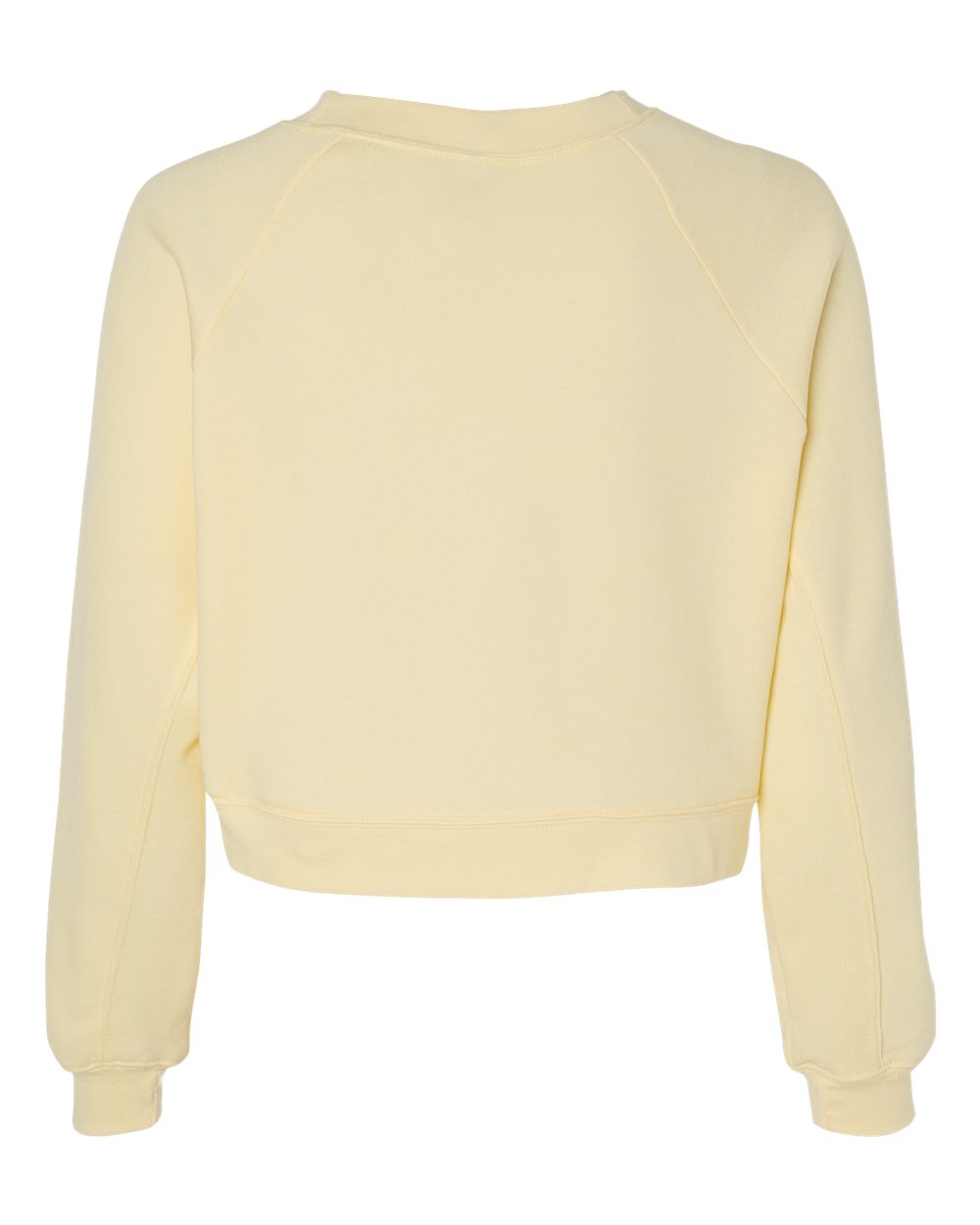 Front View of French Vanilla Women's Raglan Pullover Fleece - 7505