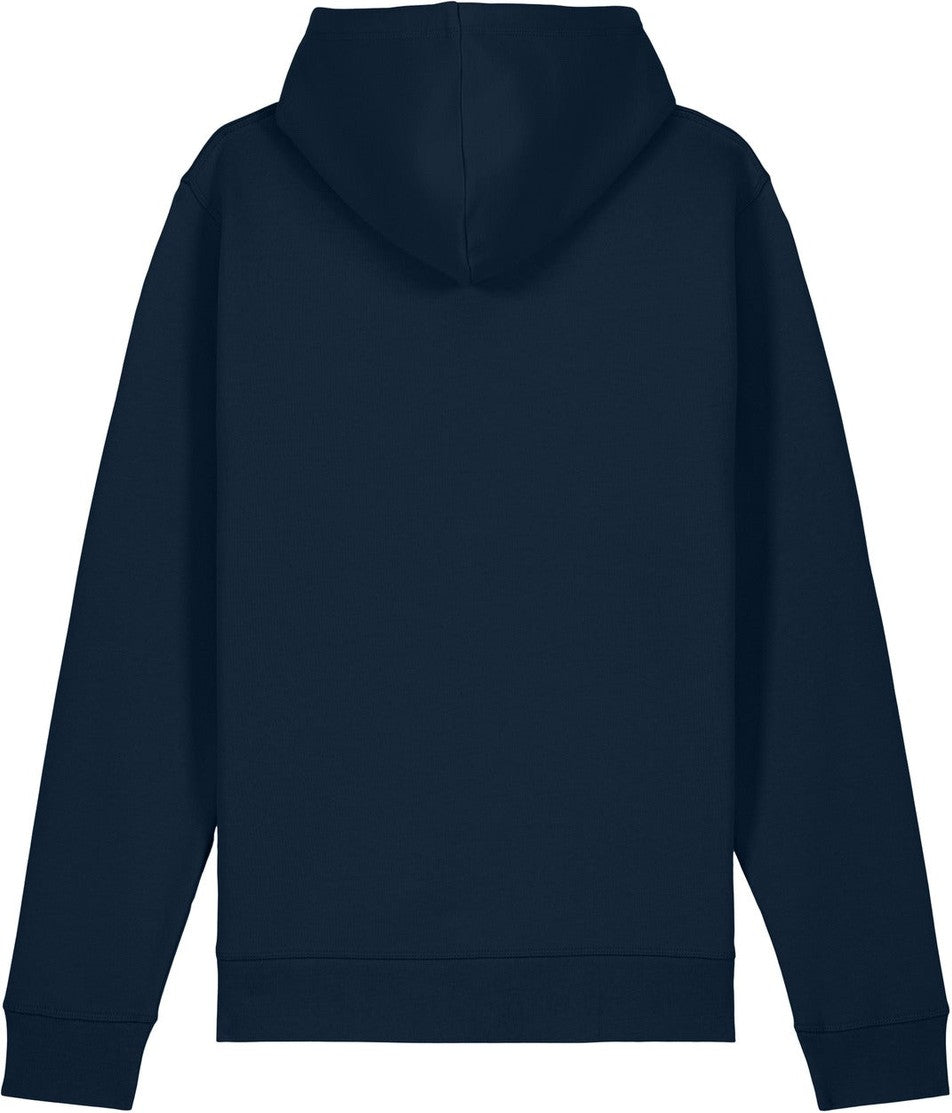 Front View of FrenchNavy Stanley/Stella Unisex Drummer 2.0 Hooded Sweatshirt SXU009
