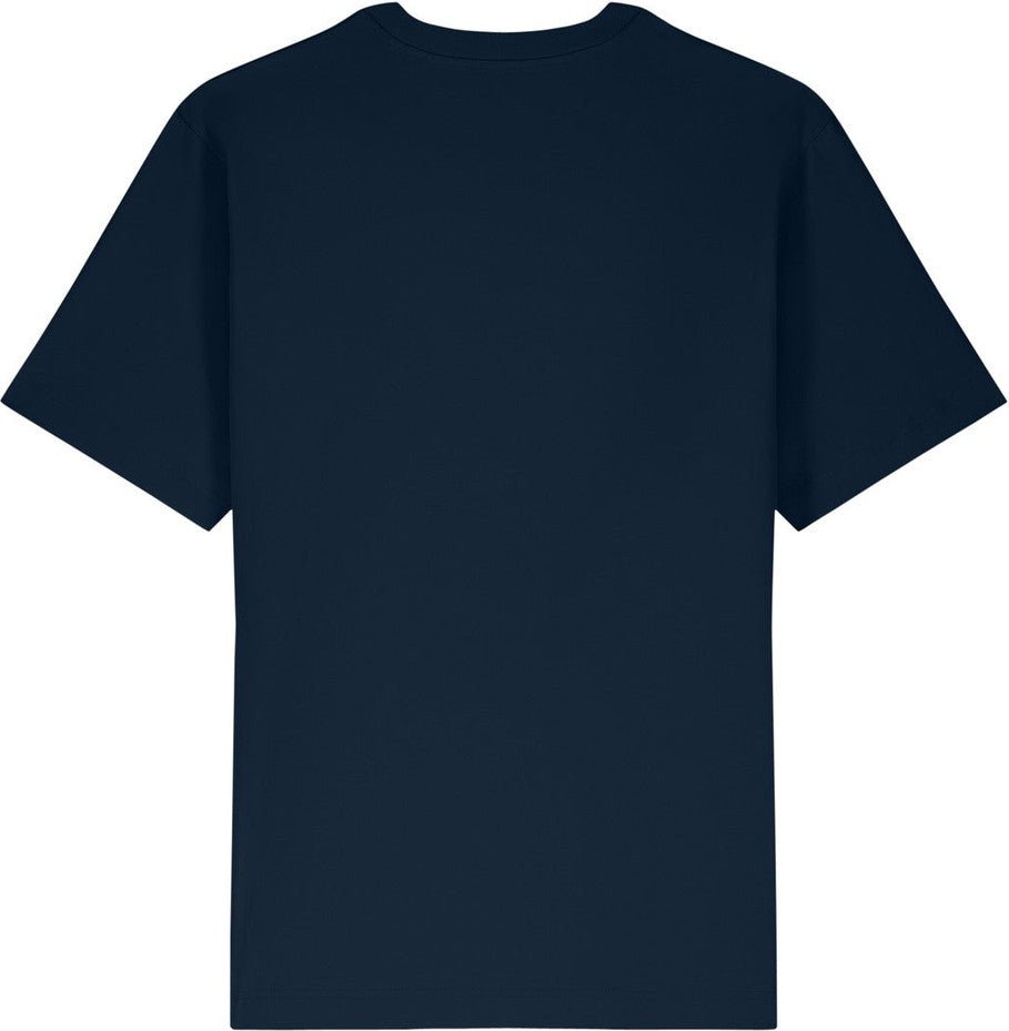 Front View of FrenchNavy Stanley/Stella Unisex Freestyler Heavyweight Tee SXU018