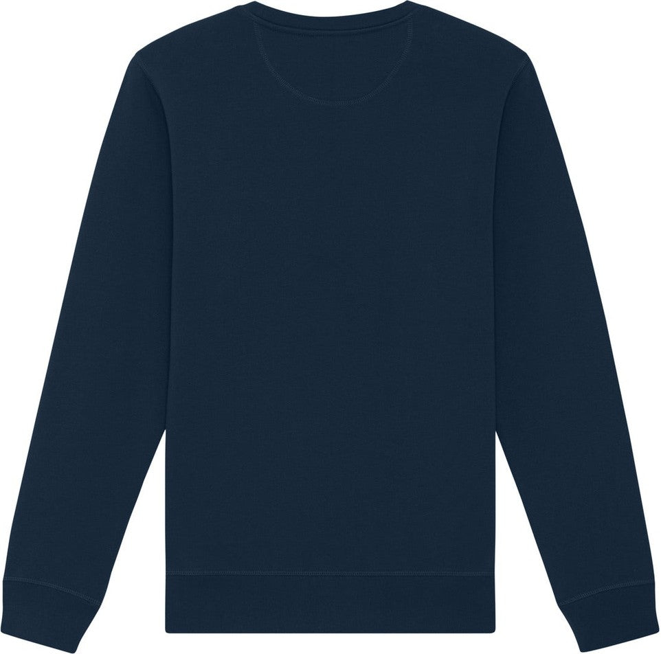 Front View of FrenchNavy Stanley/Stella Unisex Roller Crewneck Sweatshirt SXU010
