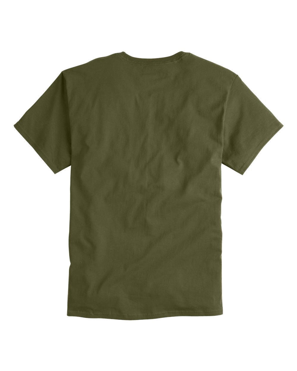 Front View of Fresh Olive T-Shirt - T425