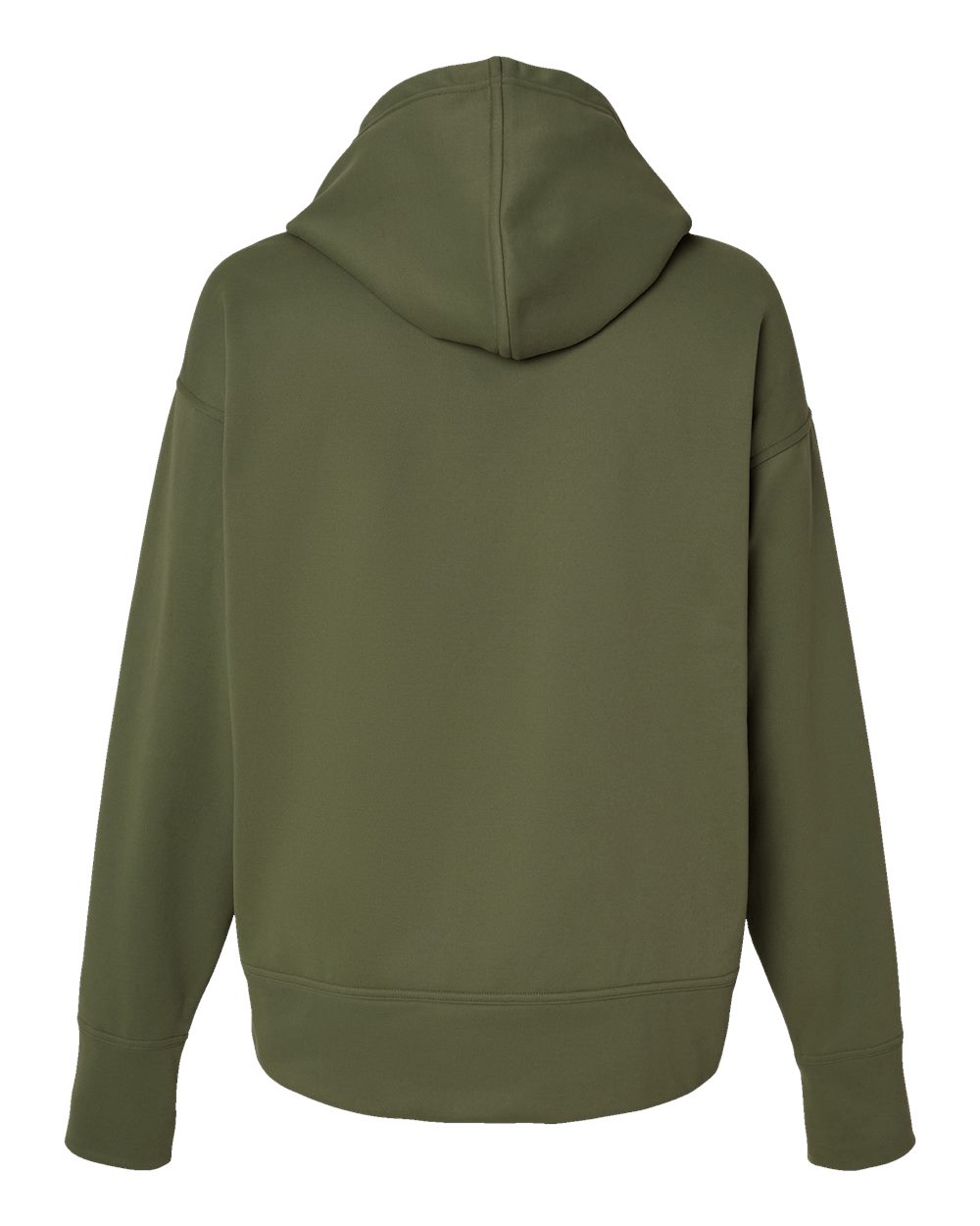 Front View of Fresh Olive Women's Sport Hooded Sweatshirt - CHP100