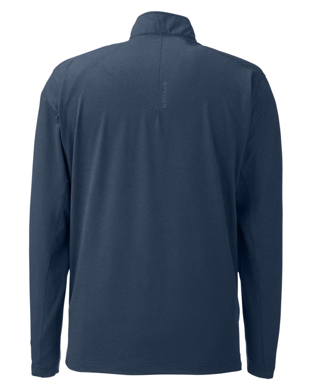 Rear View of Frontier Frost Spyre Quarter-Zip Pullover - S17916