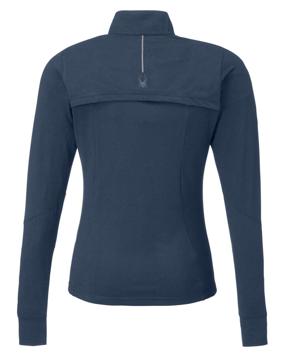 Rear View of Frontier Frost Women's Spyre Quarter-Zip Pullover - S17917