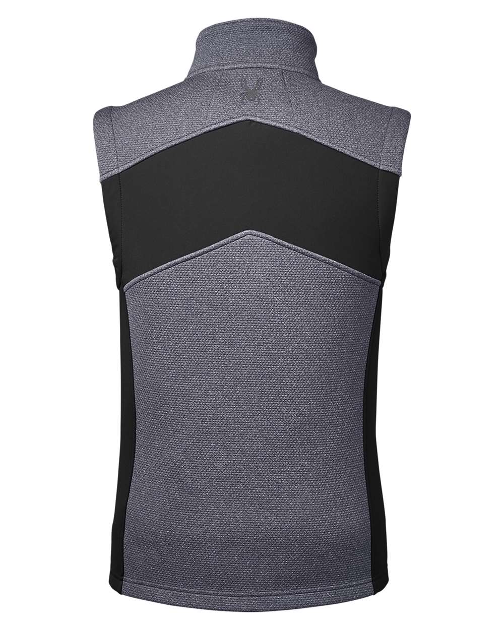 Rear View of Frontier Heather/ Black Pursuit Vest - S17274