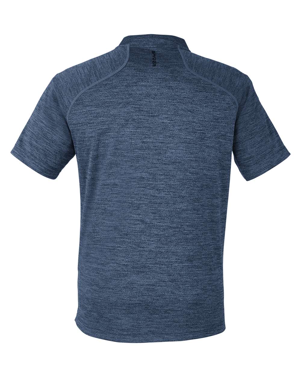 Rear View of Frontier Jasper Mission Blade Collar Polo - S17979