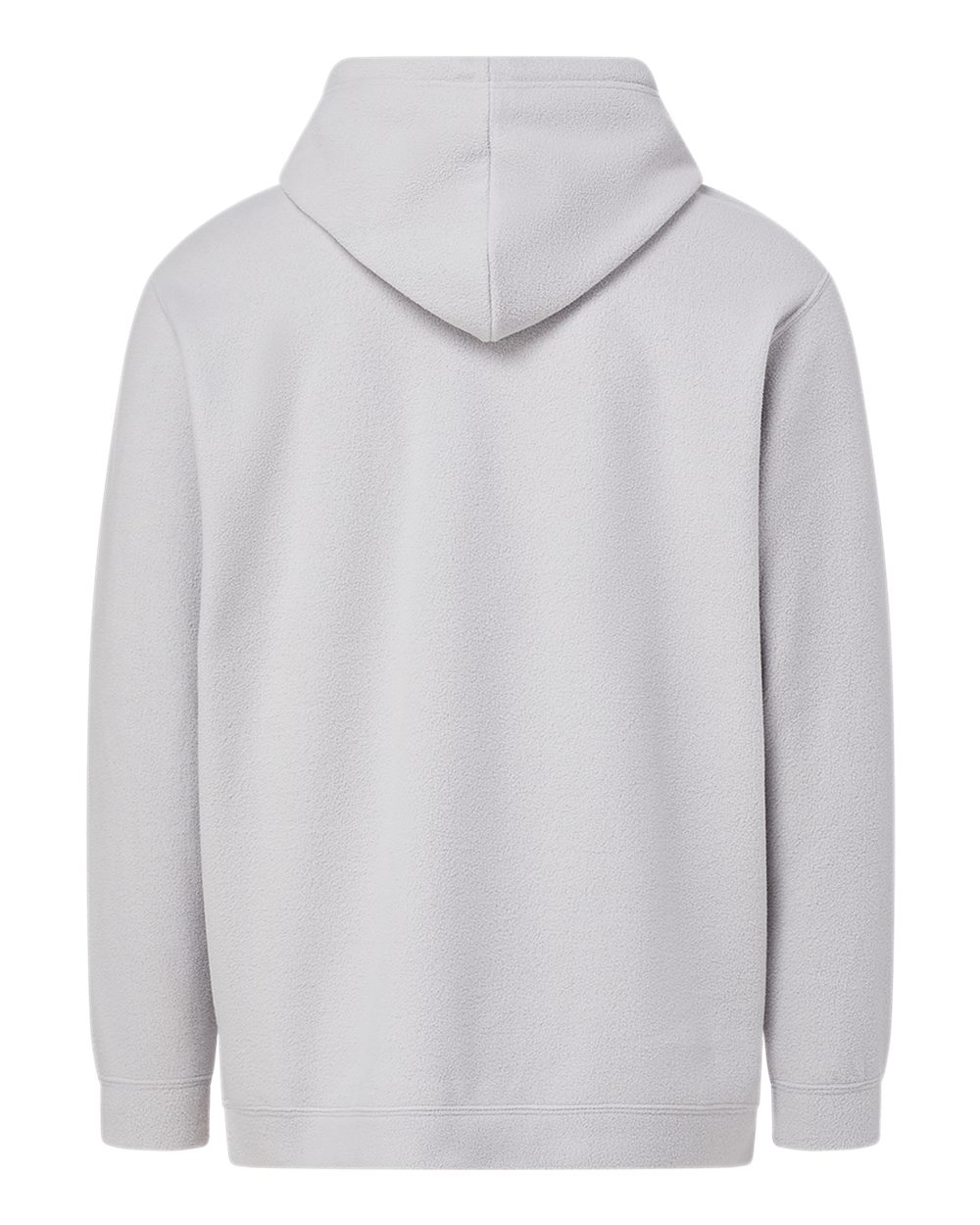Front View of Frost Grey Whisper Fleece™ Hooded Sweatshirt - 24701