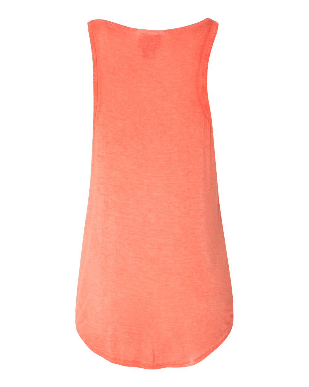 Rear View of Fusion Coral Women&#39;s Oasis Wash Tank Top - 8133