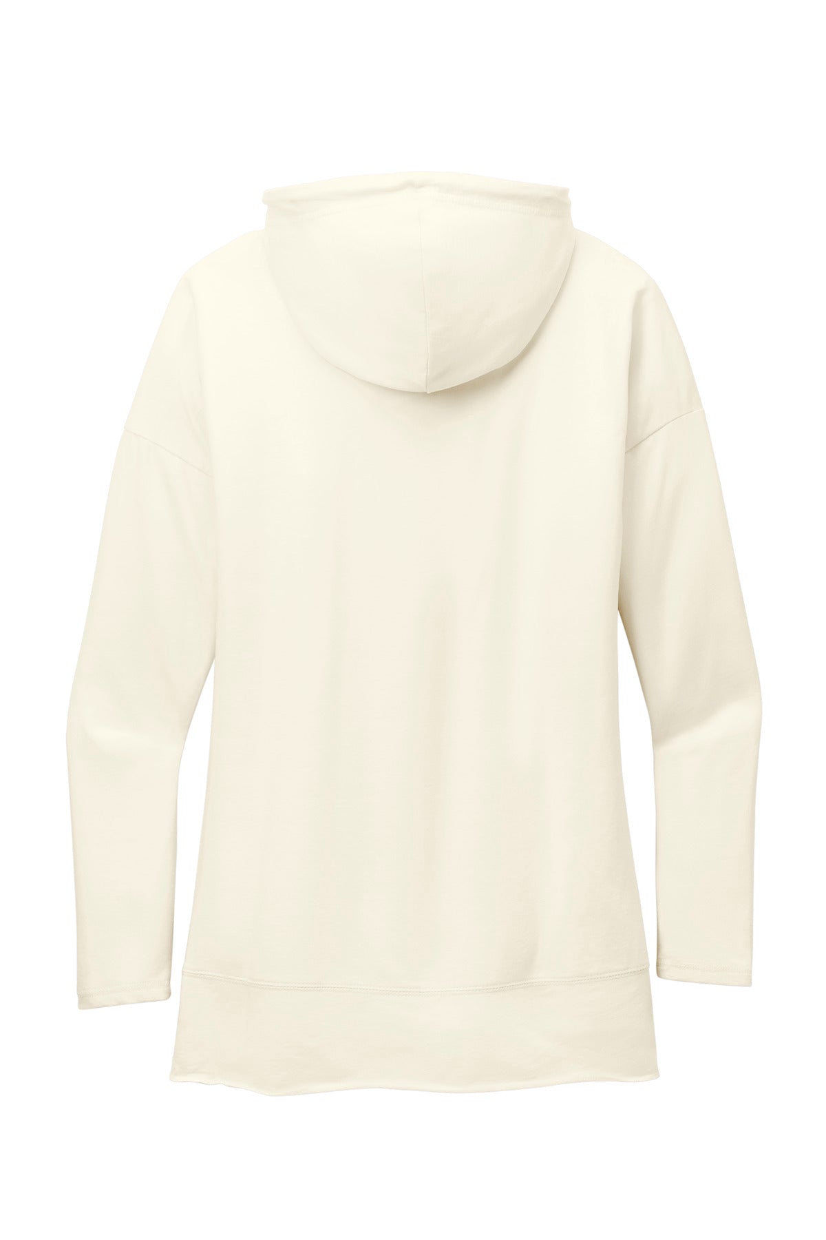 Front View of Gardenia District Women's Featherweight French Terry Hoodie DT671