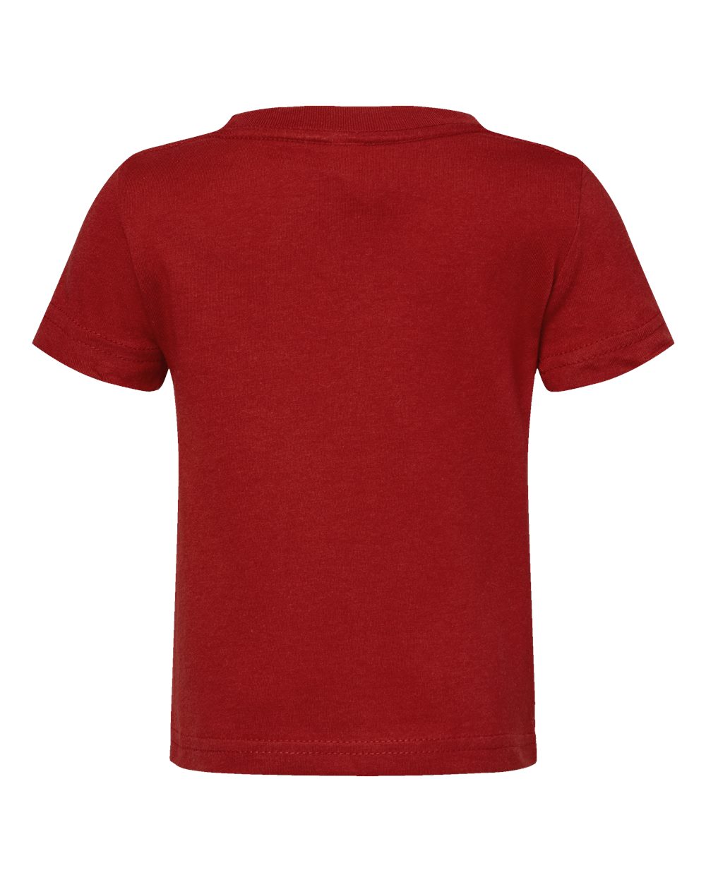 Front View of Garnet Infant Fine Jersey Tee - 3322