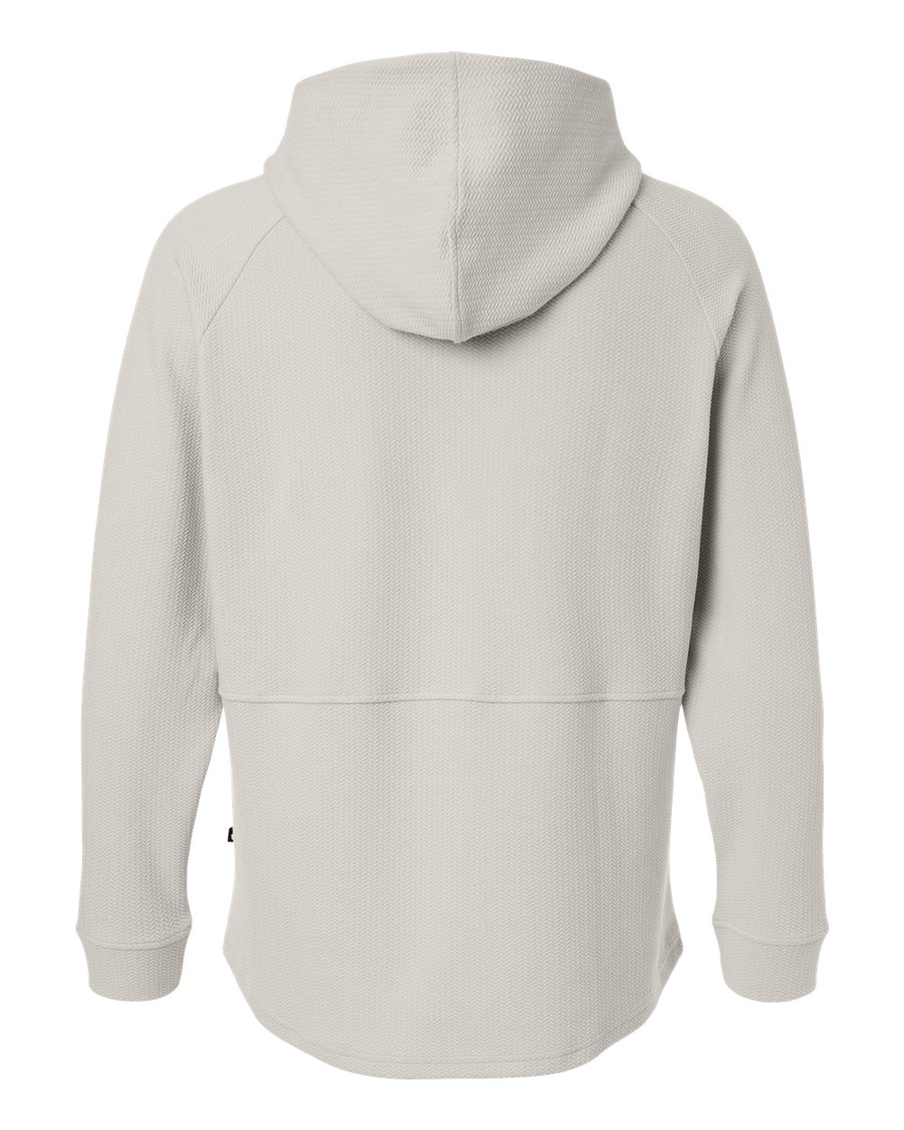 Rear View of Glacier Men's Luke Hoodie - SWLH600 plain