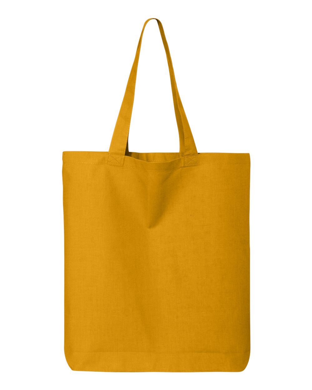 Front View of Gold 12L Economical Tote - QTBG